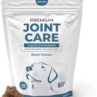 Anicare Premium Joint Care - Highly Concentrated Chews for Dogs that Reject Joint Tablets With Glucosamine, Chondroitin, MSM and Green-Lipped Mussel