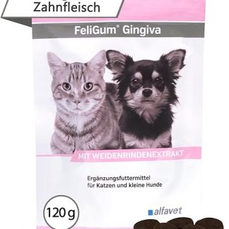 Alfavet Feligum Gingiva with Omega-3 Fettsäuren and Willow Bark Extract, 120 g