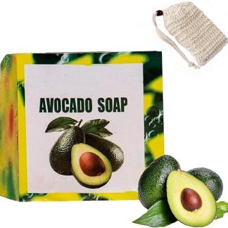 Handmade Avocado Soap, Organic Avocado Oil Soap, Thoroughly Cleanses and Nourishes All Cracked Skin and Can Be Used for Face and Body Cleansing