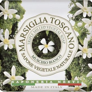 NESTI DANTE Marsiglia Toscano, Muschio Bianco Soap 200 g