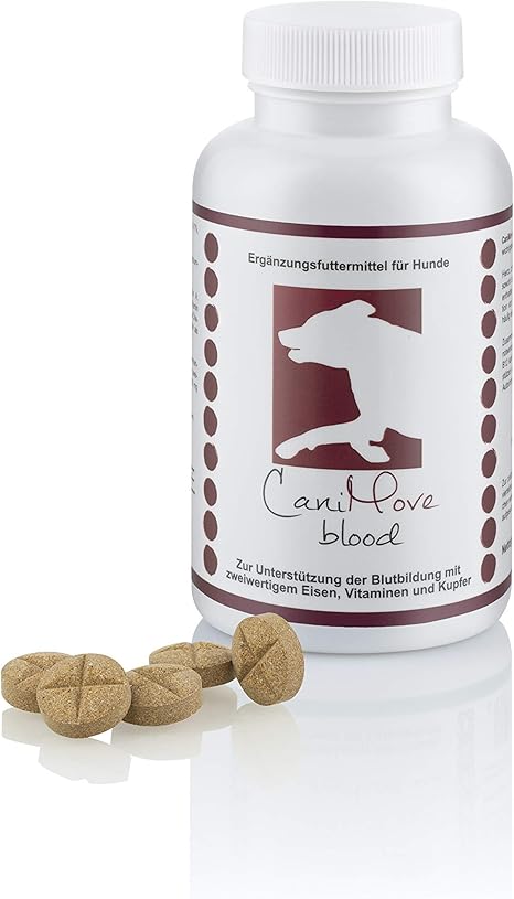 CaniMove Blood Iron Tablets to Support Blood Formation and Iron Supply for Dogs and Cats