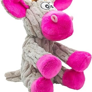AEITPET Dog Toy Squeaky Cuddly Toy for Small and Medium Dogs - Durable Plush Toy Cute Dog Cuddly Toy Interactive Dog Toy with Squeaker and Crinkle Paper