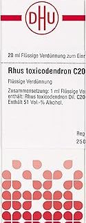 DHU Rhus Toxicodendron C200 Dilution, 20 ml Solution