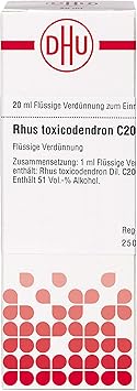 DHU Rhus Toxicodendron C200 Dilution, 20 ml Solution