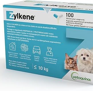 Zylkene 75 mg - 100 capsules (cats & small dogs)