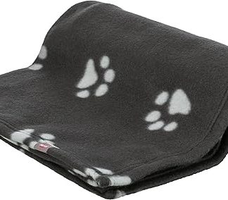 Trixie Barney Fleece Blanket, 150 100 cm, Black/ Beige