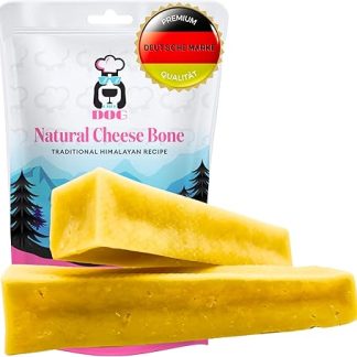Chef Dog Yak Cheese for Dogs M - Chew Bone Dog - Natural Cheese Sticks without Additives - Cheese Bone Dog for Puppies and Dogs of All Sizes