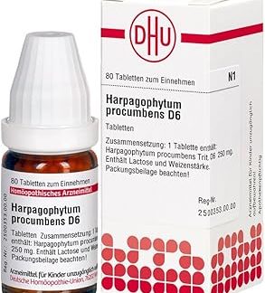 DHU Harpagophytum Procumbens D6 Tablets, Pack of 80 Tablets