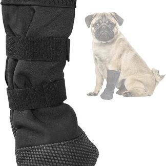MUYAPAY Dog Socks, Shoes for Dogs, Breathable, Shoe Dog Non-Slip, Soft Paw Protection, Dog Injury for Indoor Outdoors, After Surgical Procedures, Wound Protection (M)
