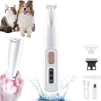 PawTrim Pro Painless Paw Care in Seconds, Paw Trimmer for Dogs, Dog Hair Clippers, Super Quiet, Electric (Pack of 1)