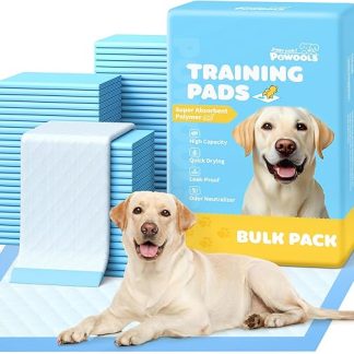 Pack of 100 PIPI mats for dogs - 86 x 71 cm extra large puppy pads with 6-layer leakage protection, disposable changing mat, absorbent training pads for dogs, quick-drying puppy pads