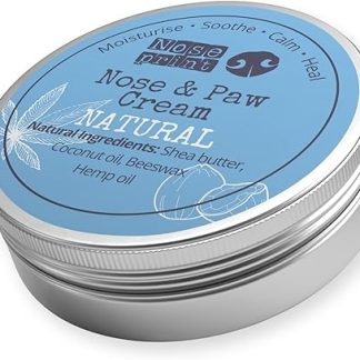 100% Natural Dog Nose and Paw Balm Paw Protection, Paw Balm for Dogs, Dog Paw Care Dog Paw Balm Moisturises and Nourishes and Relieves Dry and Cracked Pads (30 ml)