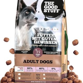 THE GOODSTUFF Pferd (Adult) 12.5 kg | High Quality Dry Dog Food Grain-Free | With Fresh Horse Meat | Dog Food Dry for Adult Dogs | Super Premium Dry Food for Dogs