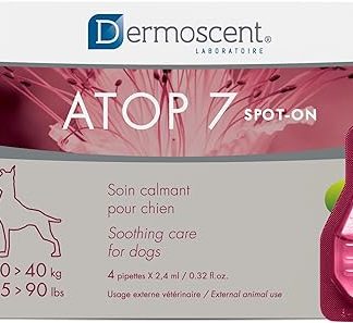 DERMOSCENT Atop7 Spot On for Dogs Cats 20-40 kg Plastic Not Applicable