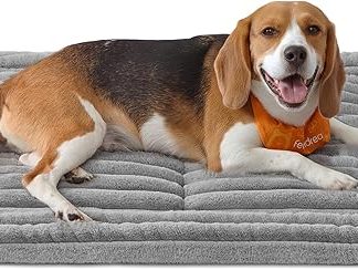 Feandrea Dog Blanket, L, 90 x 65 cm, Pet Blanket for Dogs, Cats, Dog Sofa Machine Washable, Dog Sofa Protective Blanket, Dove Grey PPB043GD01