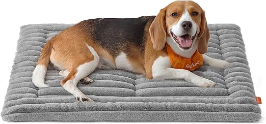 Feandrea Dog Blanket, L, 90 x 65 cm, Pet Blanket for Dogs, Cats, Dog Sofa Machine Washable, Dog Sofa Protective Blanket, Dove Grey PPB043GD01
