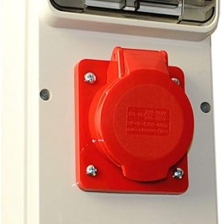 Construction Power Distributor Wall Distributor 1 x CEE 32A + 2 x 230 V Schuko Wired IP44 + LS