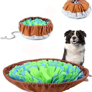 Snuffle Mat for Dogs, Natural Foraging Slow Feeding Training Mat for Boredom and Stress Relief
