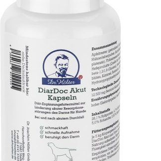 Dr. Hölter DiarDoc Acute for Dogs for Acute Diarrhoea and Digestive Disorders (90 Capsules)