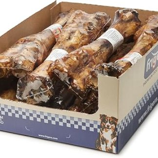 Frigera Calf Lower Leg 1 Piece 500 g - Long-Lasting Chewing Fun, Natural Chew Snack for Dental Care and Joint Support, Long-Lasting Chewing Fun, Gluten and Grain-Free