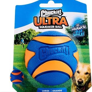 Chuckit! Ultra Squeaker Ball for Dogs, l