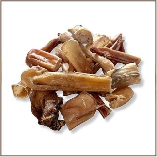 PrideDogs Ox Breaker for Dogs - Sections 1 kg - Dental Care Treat with Long Chewing Fun