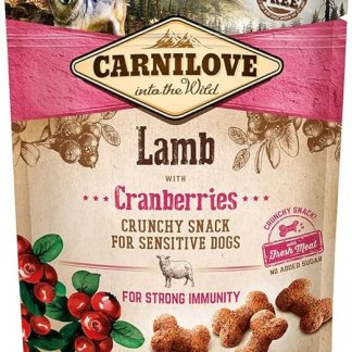CARNILOVE LAMM WITH Cranberries Crispy Snack for All Dogs