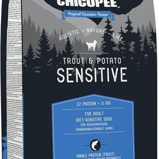 Chicopee HNL Sensitive Trout & Potato 2 kg Dry Food for Dogs by Bosch Dog Food Canadian Formula Made in Germany A Bosch Pet Food Brand