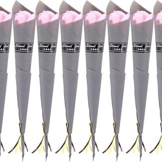 Pack of 10 Single Rose Simulation Korean Rose Soaps Individual Artificial Soaps 2