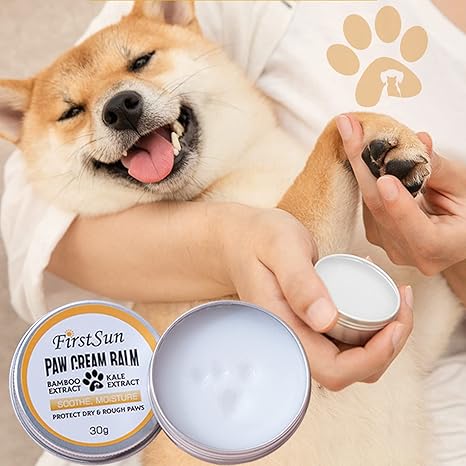 L.C. life Paw Balm Dog, Paw Care Dog with Shea Butter for Dogs and Cats in Autumn/Winter, Paw Protection Dog for Wound Healing and Paw Protection for Dogs