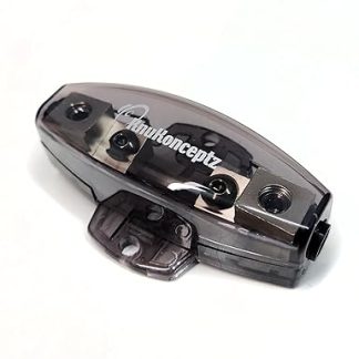 KnuKonceptz 4/8 Gauge In-Line Mini ANL Fuse Holder with Fuse
