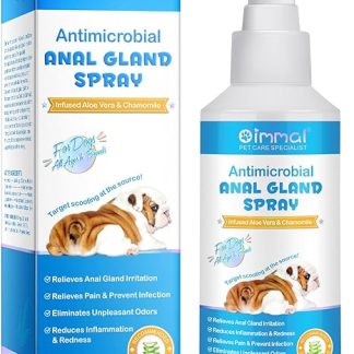 Onznoz Gland Spray for Dogs, Antimicrobial, Relieves Gland Irritation, Stops Itching, Eliminates Odour, Prevents Infections, for Dogs of All Ages and Breeds (1 Piece, Puppy)