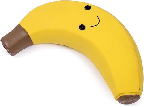 Petface Latex Banana Dog Toy, Large