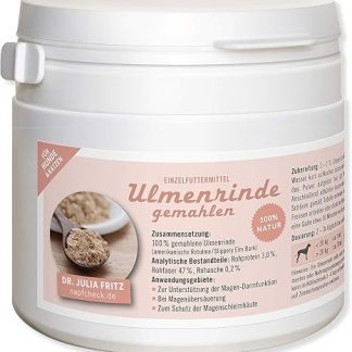 napfcheck Ground Elm Bark for Acidity and Heartburn for Dogs and Cats 150 g