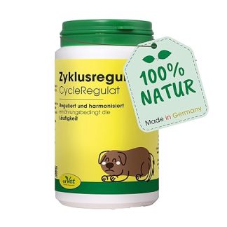 cdVet ZyklusRegulat 120 g - Dog - Supplementary Feed - Support Hormonal Processes + Regulation of the Hormonal System - Fake Pregnancy + Heat - Harmonisation - 1440
