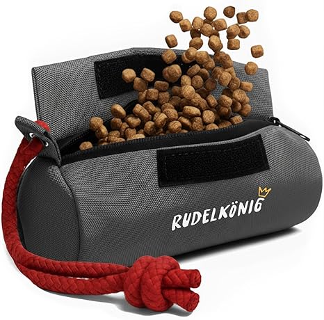 Rudelkönig Food Bag for Dogs – Fetch Bag for Dog Training – Robust Food Dummy for Treats – Food Bag Dog Training