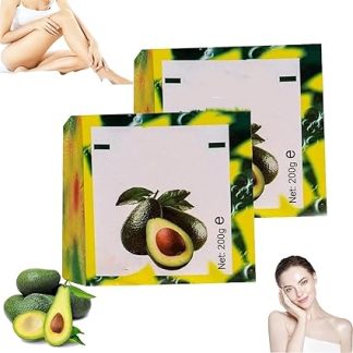 Avocado Soap, Face and Body Soap, Nourishing Avocado Bath Soap, Deep Cleansing and Nourishing, Moisturising and Oil Regulating, Suitable for All Skin Types