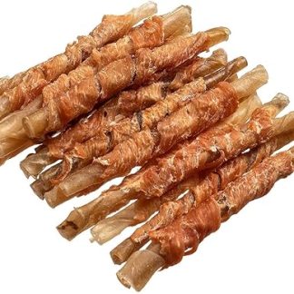 Chewing sticks coated with Chicken meat 12cm / 400g