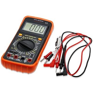 AMTAST Digital Multimeter AC/DC Ampere Ohm Voltage Resistance Continuity Capacity Diode HFE Temp Tester AMT32