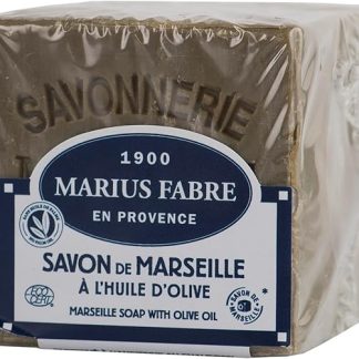 Marius Fabre Cube of Pure Marseilles Soap (200G, 1. Green (Olive Oil))