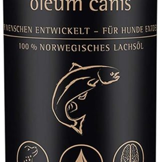 GranataPet Oleum Canis Salmon Oil for Dogs, Tasty Salmon Oil with Omega-3 & Omega-6 Fatty Acids, 250 ml