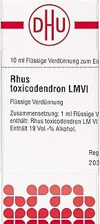 DHU Rhus Toxicodendron LM VI Dilution, 10 ml Solution