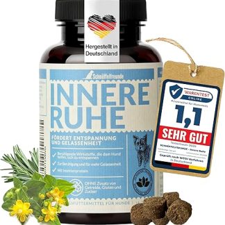 Schnüffelfreunde Inner Peace I Dietary Supplement for Dogs for Soothing, Anti-Stress and for More Serenity (150 g - Approx. 180 Pieces)