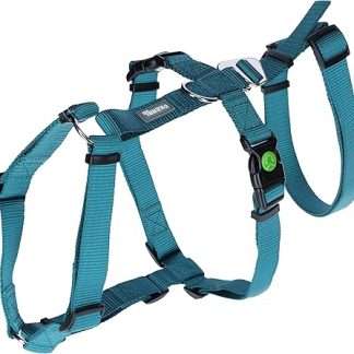 Kerbl Pet Panic Harness Miami Petrol Blue 15 mm 38-52 cm