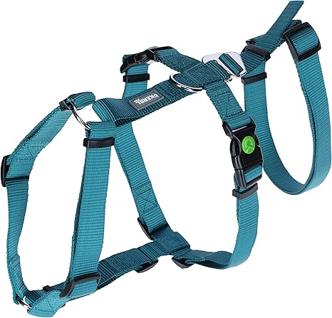Kerbl Pet Panic Harness Miami Petrol Blue 15 mm 38-52 cm