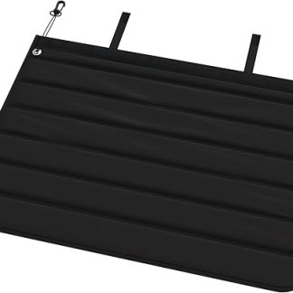 BonAmico Travel Buddy Bill, universal car boot protection and bumper protector for transporting dogs, anti-scratch with reinforcement plates – black