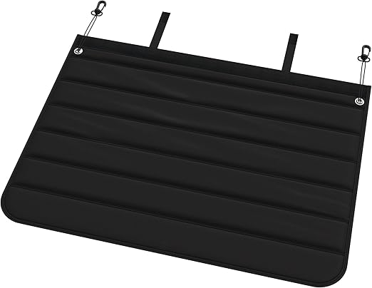 BonAmico Travel Buddy Bill, universal car boot protection and bumper protector for transporting dogs, anti-scratch with reinforcement plates – black