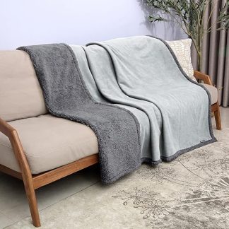 Catalonia Classy Waterproof Pet Blanket, Urine Proof Dog Sofa Blanket, Soft Double Sided Furniture Blanket