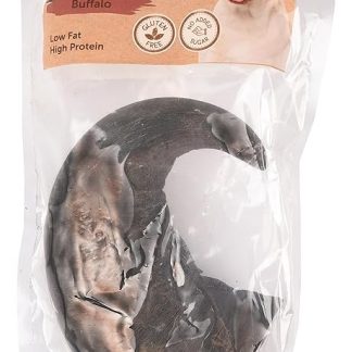 Flamingo Dog Treat - Natural Buffalo Horn Large - 400 g - Robust - Dental Care - Long-Lasting Chew Item