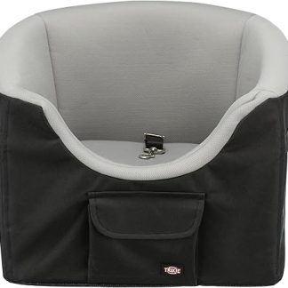 Trixie 13176 car seat, 45 × 39 × 42 cm, black / gray